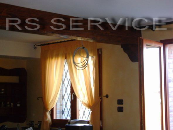 Finto trave in Sala da pranzo