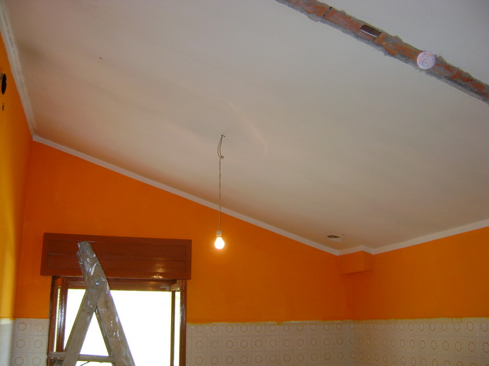 Controsoffitto spiovente