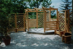 Pergola Accessoriata